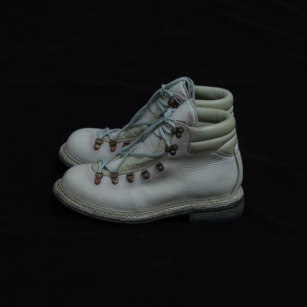 GUIDI Horse Full Grain Lined Hiking Boots Bright Leather 19 Italy Artisan GD-19-Light Green